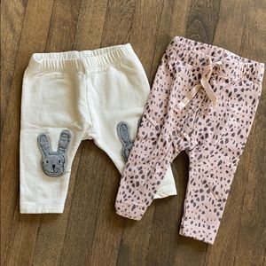 2 Zara Baby Girl Leggings